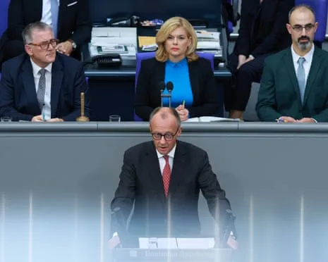 German Liberty ‘Under Threat’ States Merz as He Warns Against ‘Forced Settlement’ in the Eastern European Nation