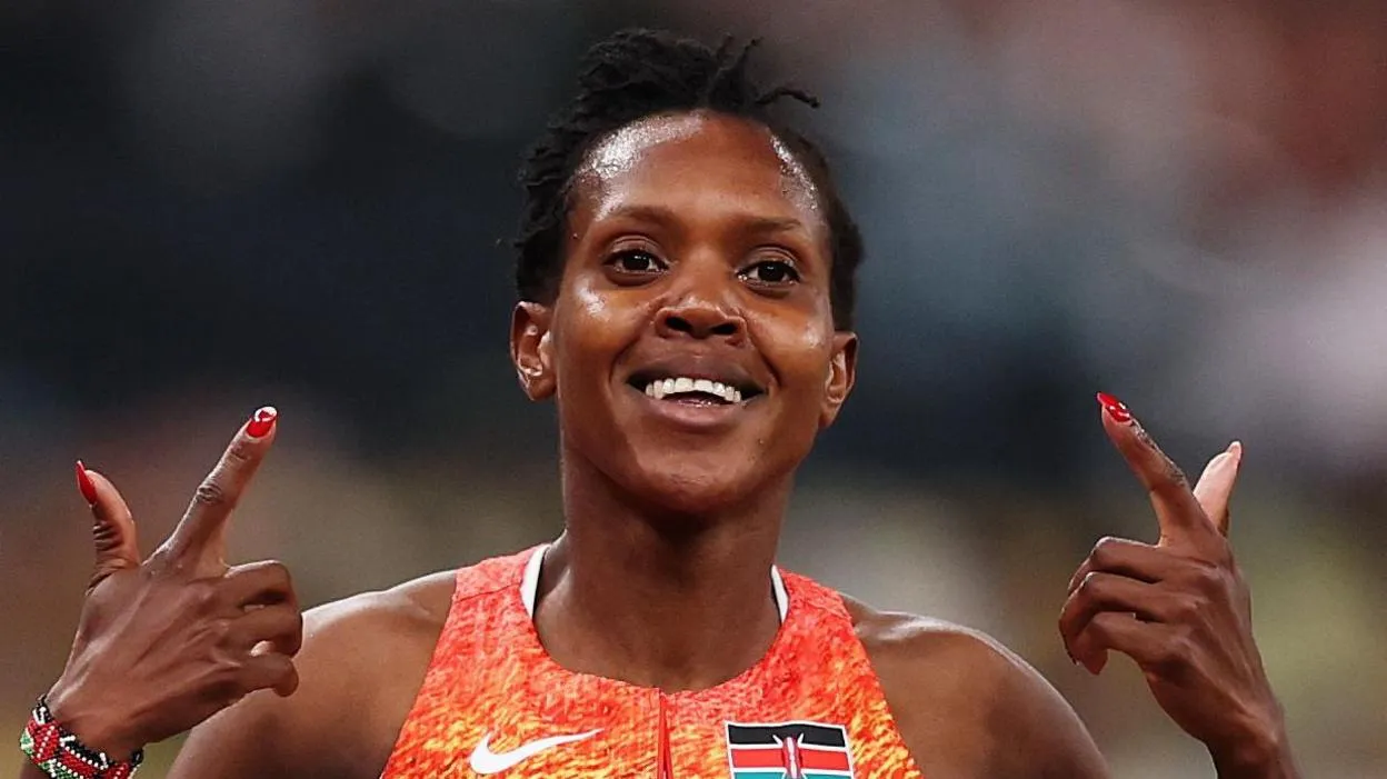 The Kenyan star secures historic fourth global 1500m gold
