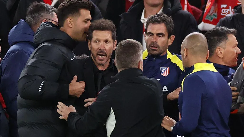 Atletico's Coach Shares Apology After Clash involving Anfield Spectators