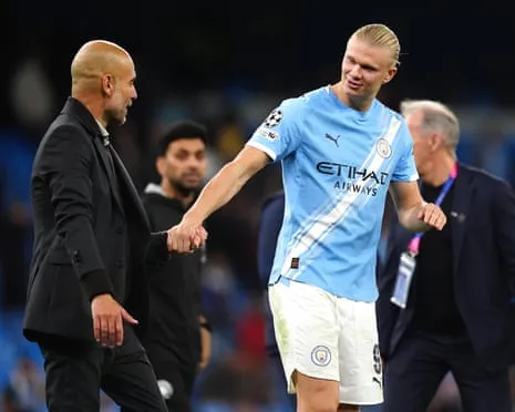 Erling Haaland Enters Exclusive Champions League Half-Century Club, Praised by Guardiola as CR7 and Lionel Messi's Peer