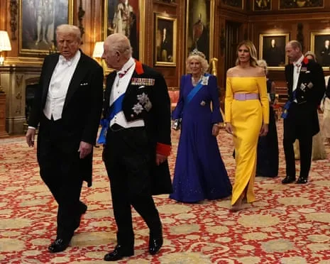 The Royal Family Deploy Grand Welcome During Protests; Jimmy Kimmel Taken Off Air Over Kirk Remarks