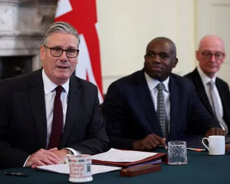 Starmer Leads Cabinet Session As Increasing Strains Following Exit of Key Staffer
